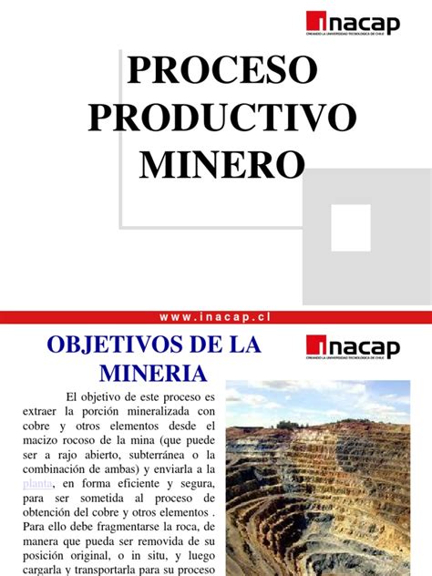 PDF 1 Proceso Minero DOKUMEN TIPS