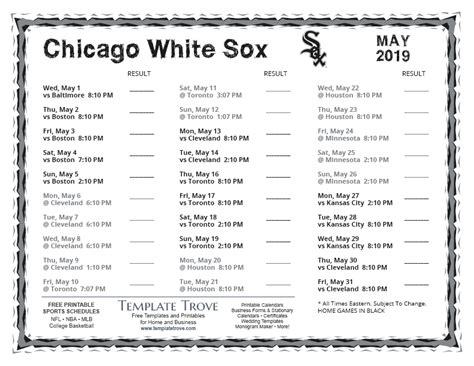 White Sox Promotional Schedule 2024 - Corly Guglielma