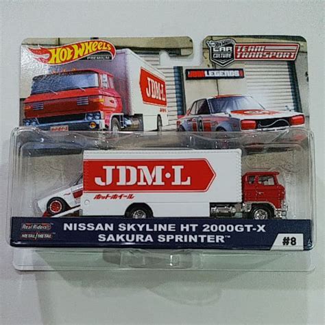 HOT WHEELS TEAM TRANSPORT NISSAN SKYLINE HT 2000GT X SAKURA SPRINTER Brand New Shopee Malaysia