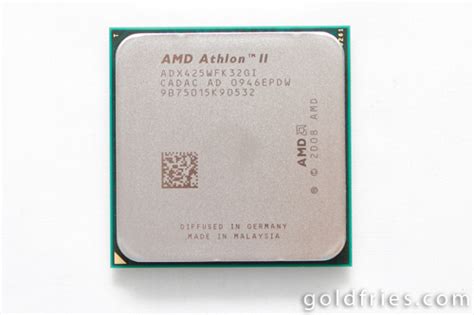 AMD Athlon II X3 425 Processor Review – goldfries