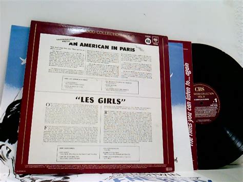 4 Platten Various An American In Paris Les Girls Mit Poster Mike