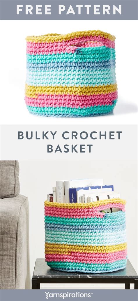 This Bulky Crochet Basket Is One Of Jonahs Hands Favorite