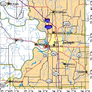 Elwood, Kansas (KS) ~ population data, races, housing & economy