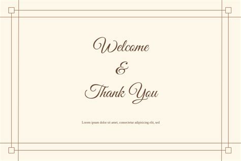 Thank You Greeting Card | Greeting Card Template