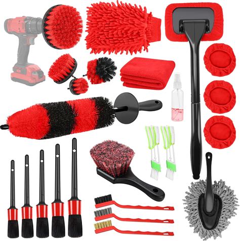 Amazon Kofani Pcs Car Detailing Brush Set Car Detailing Kit