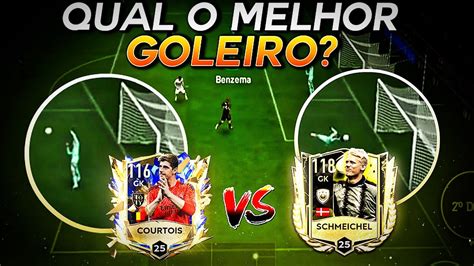 SCHMEICHEL Vs COURTOIS Testei OS MELHORES GOLEIROS DO FIFA MOBILE 2023