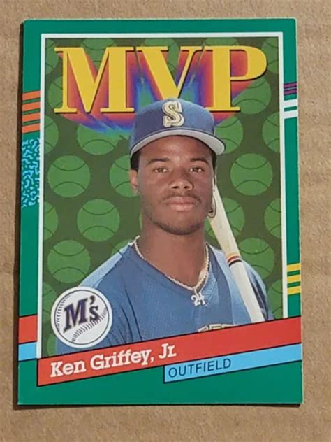 Carte De Baseball Ken Griffey Jr Donruss Mvp Ex Nm Eur