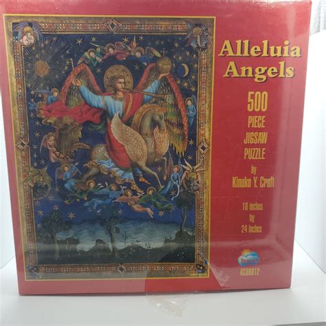 Alleluia Angels By Kinuk Y Craft 500 Piece Jigsaw Puzzle Sunsout Brand New Ebay