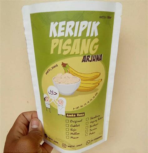 Desain Kemasan Keripik Pisang 54 Koleksi Gambar