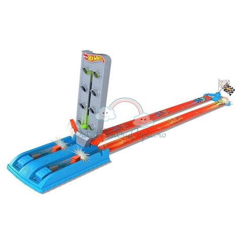 Pista De Masini Hot Wheels By Mattel Dragstrip Champion Cu Masinuta