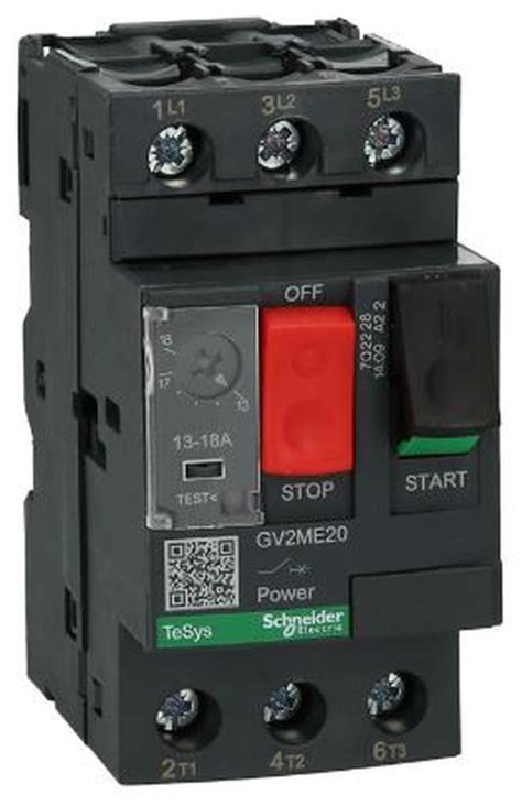 Magnetothermal Circuit Breaker 13 18A GV2ME20 Acpclima