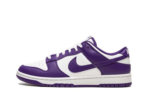 Nike Dunk Low Championship Court Purple Sneakysneakers