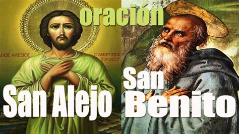 Protección contra enemigos Oración a San Alejo y San Benito Catalogo