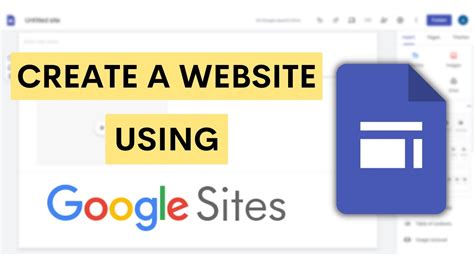 How To Create Website in Google Sites for Free | Tutorial For Beginners ...