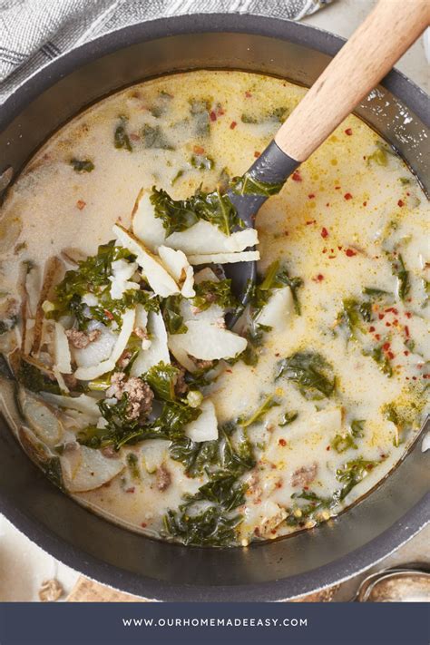 One Pot Healthy Zuppa Toscana Dairy Free Whole Our Home Made Easy