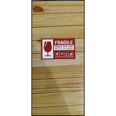 Jual Stiker Fragile Sticker Fragile Fragile Fragil Sticker Shopee