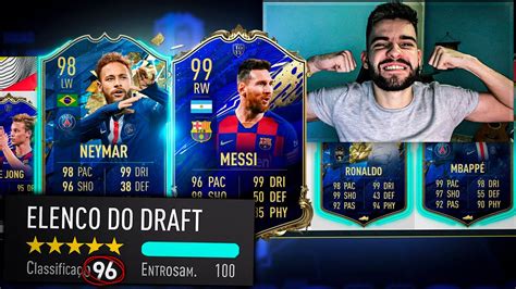 FUT DRAFT NEYMAR TOTS MESSI TOTY FUT DRAFT 196 FIFA 20 YouTube