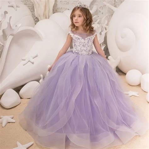 Light Purple Flower Girl Dresses