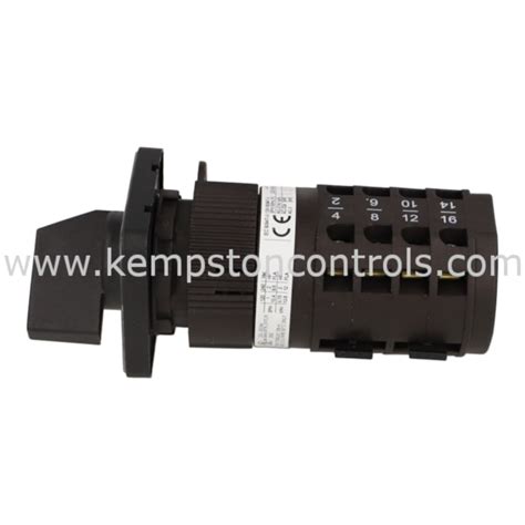 Salzer M220 61070 219M1 ROTARY SWITCH 4 POSITION 2 POLE Kempston