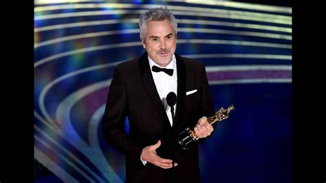 Alfonso Cuarón Ganador Del Oscar A Mejor Director Por Roma Dedica Premio A México Youtube