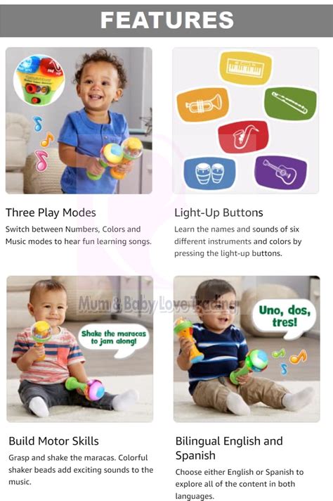 Buy LeapFrog Learn And Groove Shakin Colors Maracas ERomman