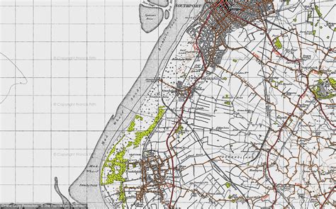 Historic Ordnance Survey Map of Woodvale, 1947