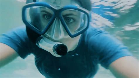 Alexandra Daddario Is Swimming Underwater In The Ocean Youtube