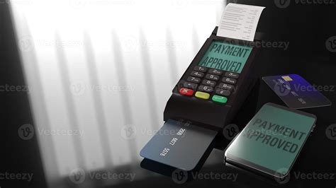 Credit Card Terminals 3d rendering image. 10698534 Stock Photo at Vecteezy