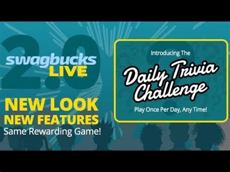 Swagbucks LIVE Daily Trivia Challenge February 15 2023 YouTube