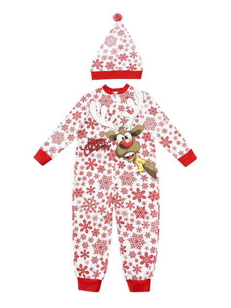 Новогодняя пижама-комбинезон "Олень"
