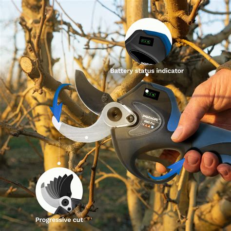 Swansoft Pro Mm Cordless Battery Powered Pruning Shear Swansoft