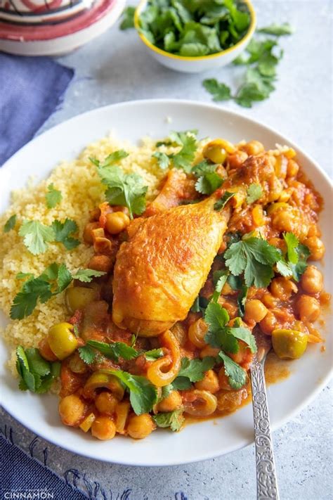 One Pot Moroccan Chicken Tagine Not Enough Cinnamon