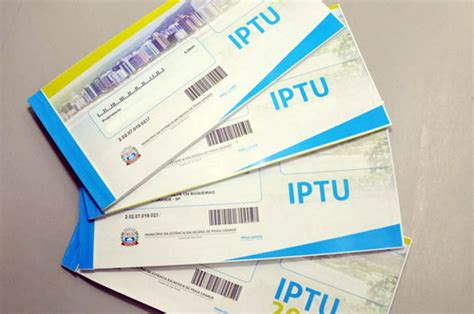 Segunda via do IPTU 2021 já está liberada no site da Prefeitura de PG