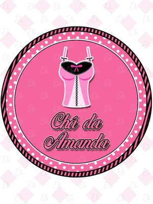 Adesivo Cha De Lingerie Compre Produtos Personalizados No Elo7