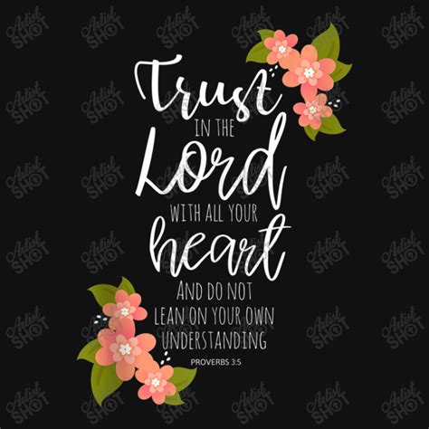 Proverbs 35 Trust In The Lord Scripture Christian Bible My Favorite