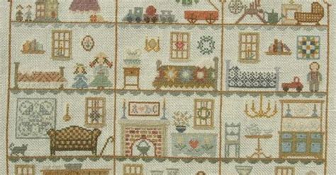 Brightneedle Designs Dollhouses In Cross Stitch Pinterest Cross