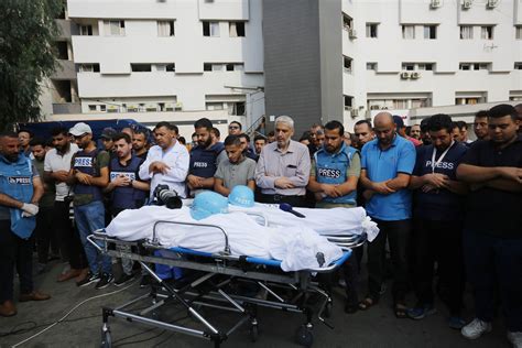 At Least 61 Journalists Killed In Israel Hamas Conflict Says Committee