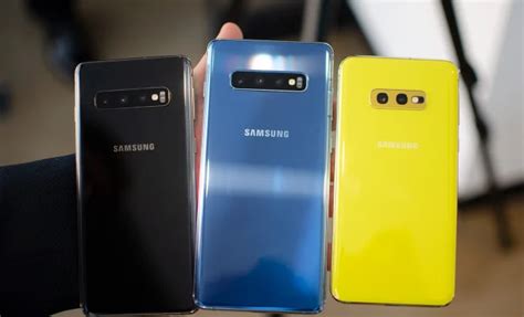 Galaxy S10 Specs Vs Galaxy S9 S10 Plus S10e S10 5g How Do These