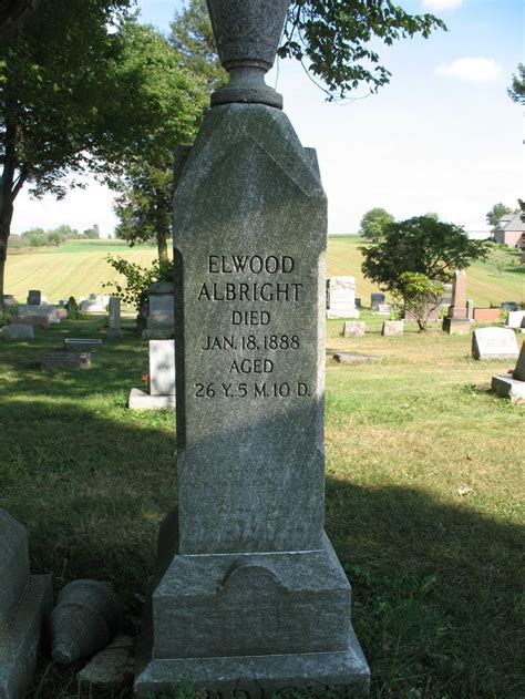 Elwood Albright 1861 1888 Mémorial Find a Grave