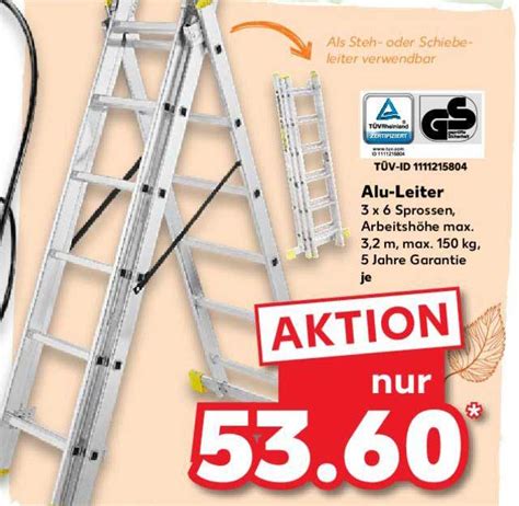 Alu Leiter Angebot Bei Kaufland Prospekte De