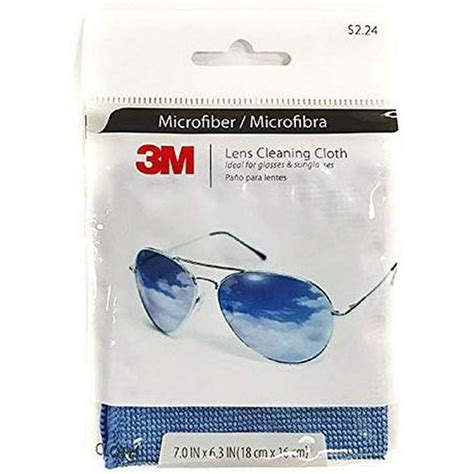 3m Microfiber Lens Cleaning Cloth, Colors May Vary, 1-Count - Walmart.com