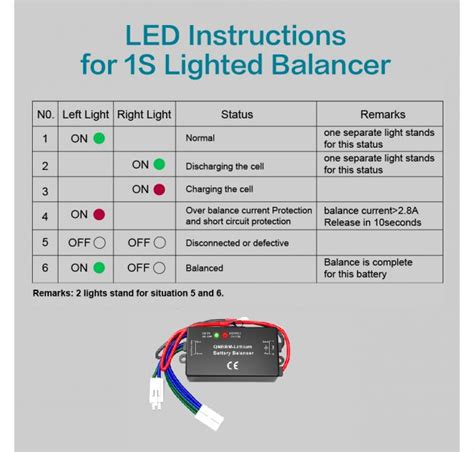 2v 6v 12v Lead Acid Battery Cell Balancer Balancing 1s Module