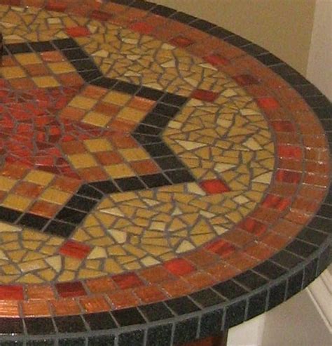 Susan Snyder: MOSAIC TABLE TOP