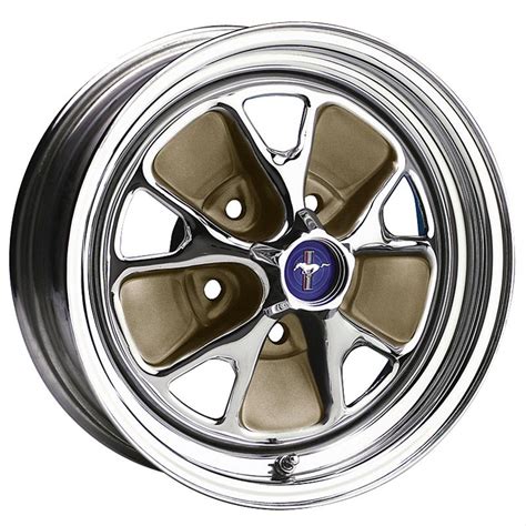 Wheel Vintiques 55 Series Steel Rallye Chrome Wheels 55 5712044 Free