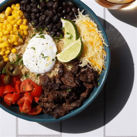 Steak Tip Burrito Bowl With Butcherbox Premium Steak Tips Just Cook By Butcherbox