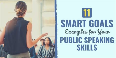 11 SMART Goals Examples For Your Public Speaking Skills