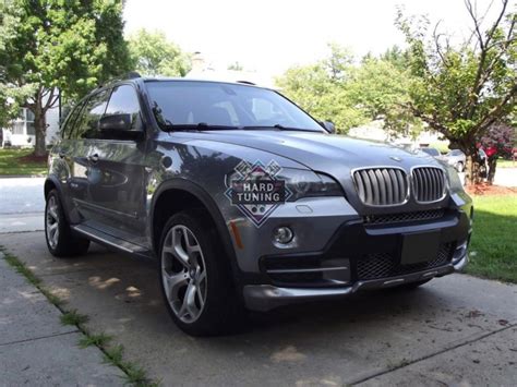 Накладка на передний бампер AERO BMW X5 E70 дорестайлинг Купить