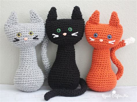 9 Awesome Crochet Cat Patterns | Free Knitting Patterns | Handy Little Me