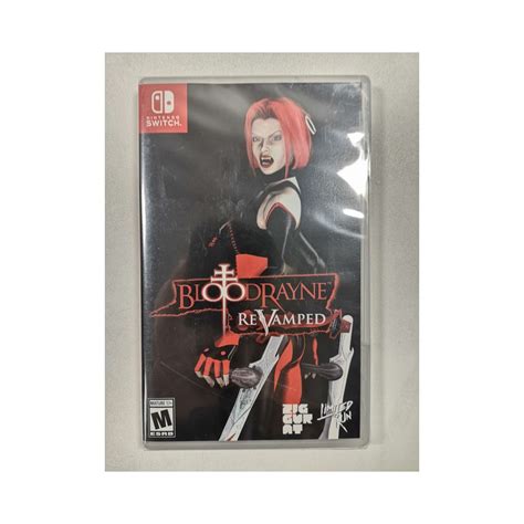 Trader Games BLOODRAYNE REVAMPED LIMITED RUN GAMES 126 LRG SWITCH USA