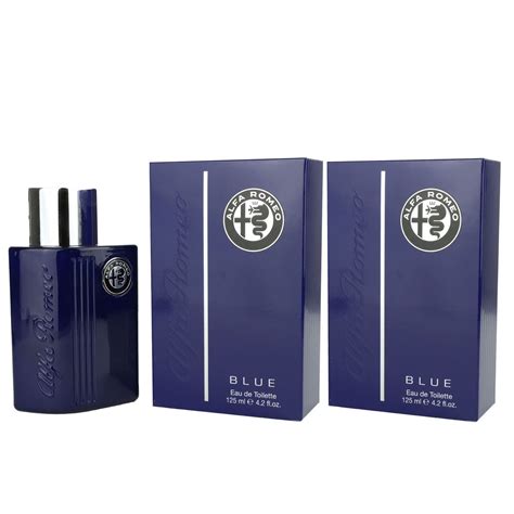 Alfa Romeo Blue 2 X 125 Ml Eau De Toilette EDT Herrenduft Bei Riemax